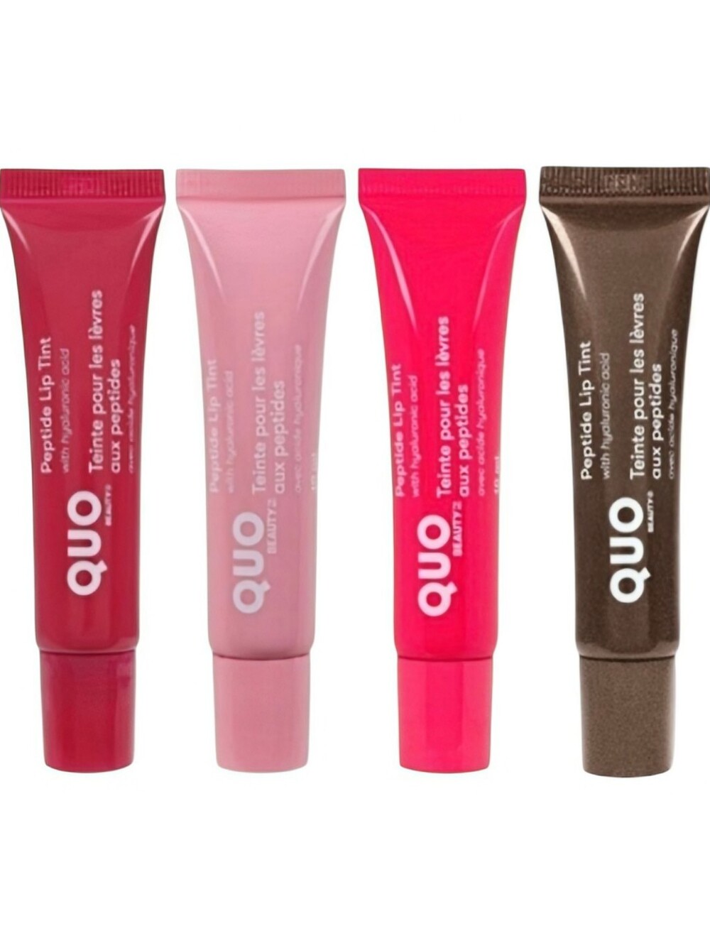 NEW Quo Beauty Peptide Lip Tint Set - (4 Pack)